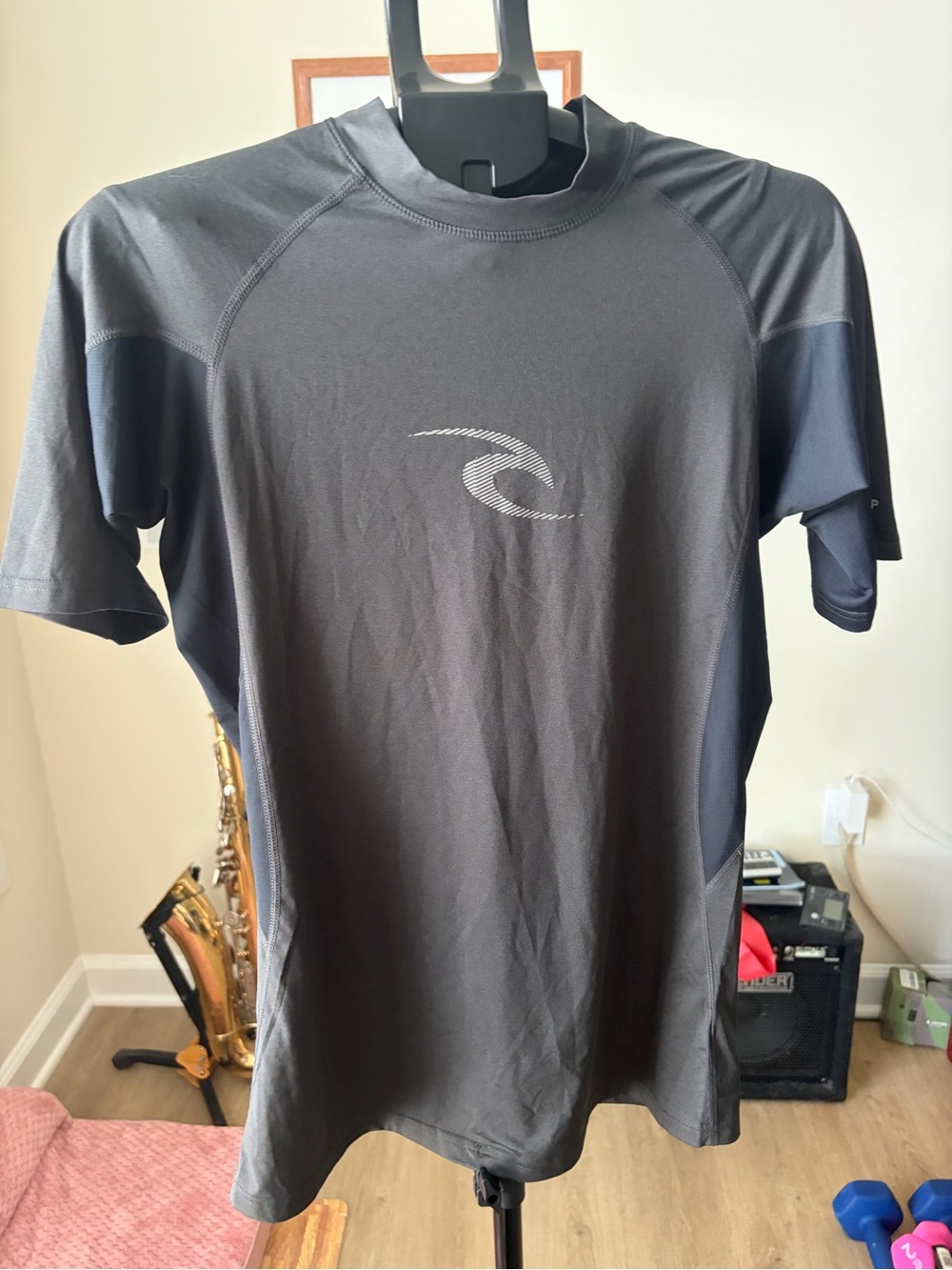 Rip Curl UPF 50+ Performance Fit Rash Guard T-Shirt Size XL